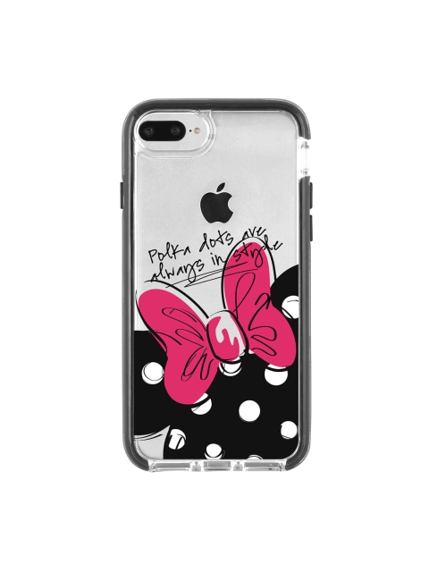 

macmerise Transparent & Pink Polka Minnie Extreme iPhone 8 Plus Back Case