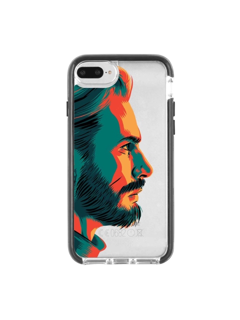 

macmerise Transparent & Green Illuminated Captain America Extreme iPhone 8 Plus Back Case