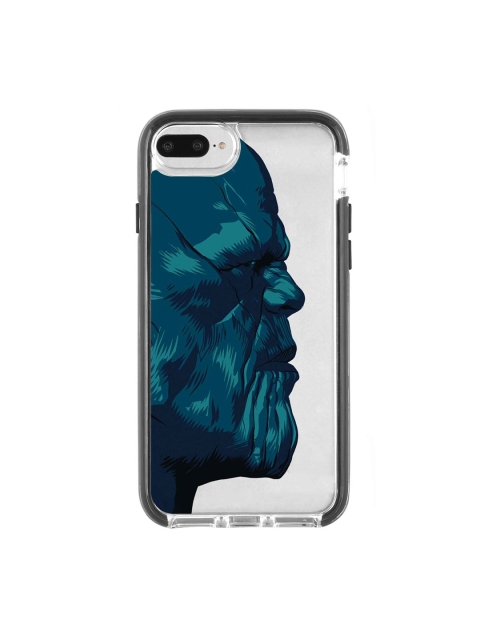 

macmerise Transparent & Teal Blue Illuminated Thanos Extreme iPhone 8 Plus Back Case