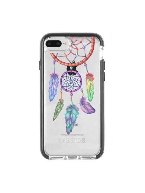 

macmerise Transparent & Purple Dream Catcher Feathers Extreme iPhone 8 Plus Back Case