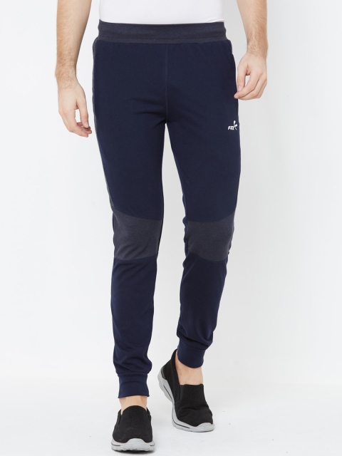 

FiTZ Men Navy Blue Slim-Fit Joggers