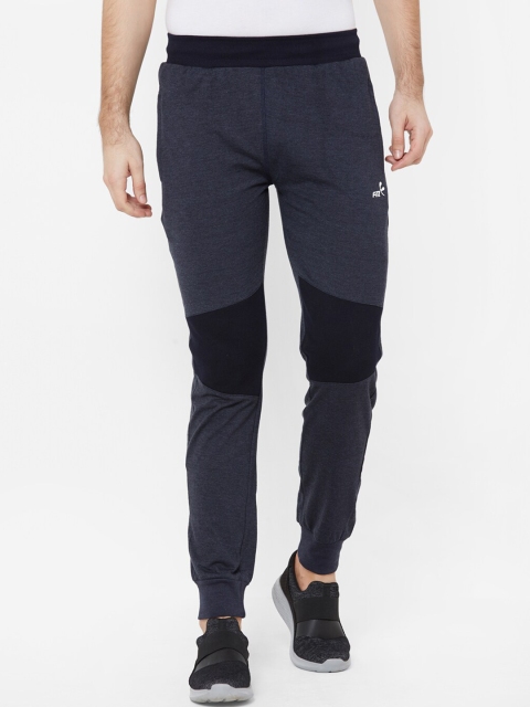 

FiTZ Men Navy Blue Solid Slim-Fit Joggers