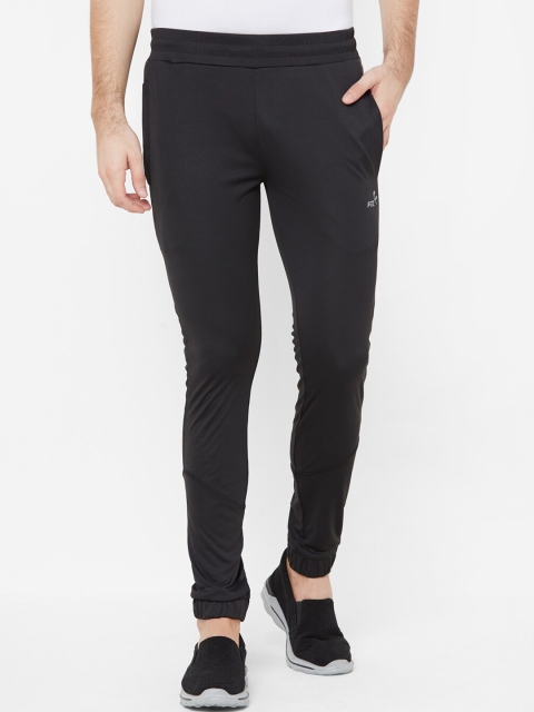 

FiTZ Men Black Solid Slim-Fit Joggers
