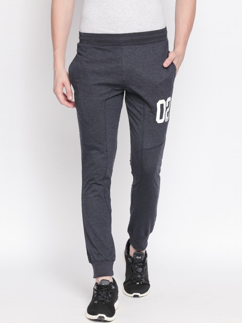 

FiTZ Men Charcoal Grey Slim-Fit Joggers