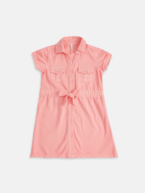 

Pantaloons Junior Pink Shirt Dress