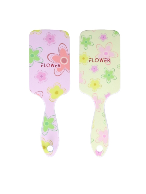 

CUTECUMBER Set of 2 Multicoloured Hair Brushes, Multi