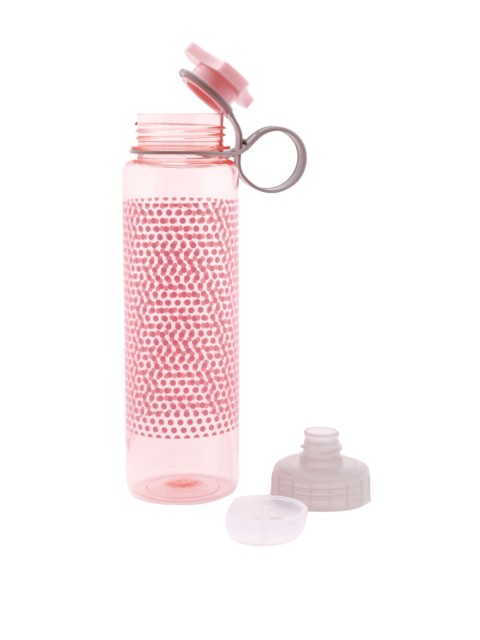 

HOOM Pink Printed Tritan Sipper Water Bottle