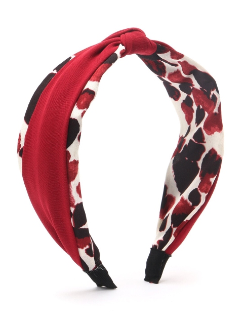 

The Magic Wand Girls Red & White Beaded Hairband