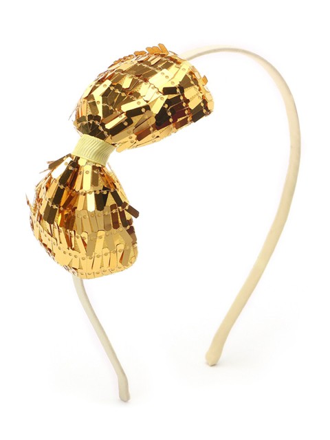 

The Magic Wand Girls Gold-Toned Embellished Hairband