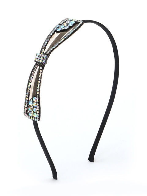 

The Magic Wand Girls Black & Blue Embellished Hairband