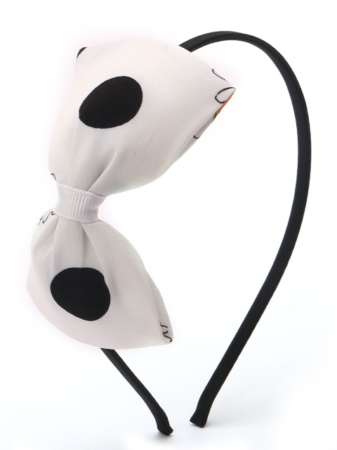 

The Magic Wand Girls White & Black Hairband