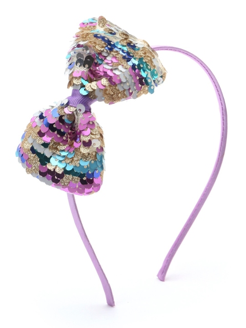 

The Magic Wand Girls Purple & Blue Embellished Hairband