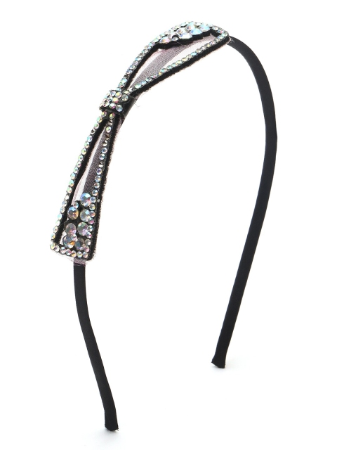 

The Magic Wand Girls Black Embellished Hairband