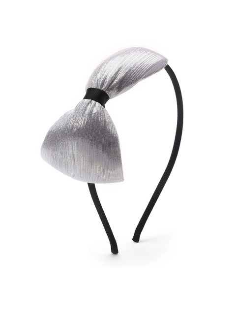 

The Magic Wand Girls Silver-Toned & Black Embellished Hairband