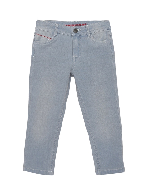 

UNDER FOURTEEN ONLY Boys Blue Slim Fit Jeans