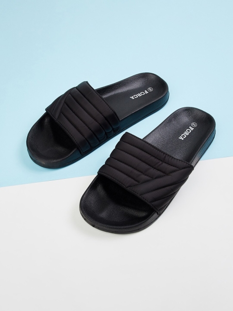 

Forca by Lifestyle Men Black Sliders