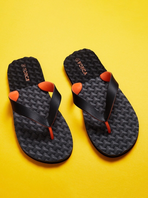 

Forca Men Black Thong Flip-Flops