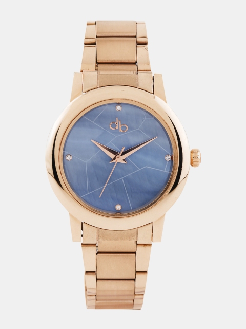 

DressBerry Women Blue Printed Analogue Watch DB8-A