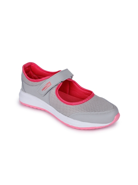 

Liberty Women Grey Mesh Walking Non-Marking Shoes