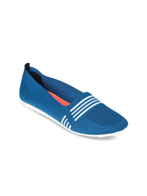 

Liberty Women Blue Woven Designed Ballerinas Flats