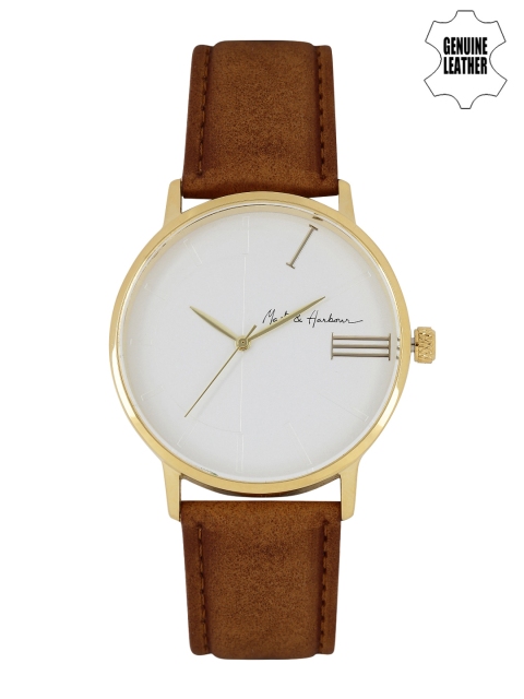 

Mast & Harbour Men White Analogue Watch MH13-A
