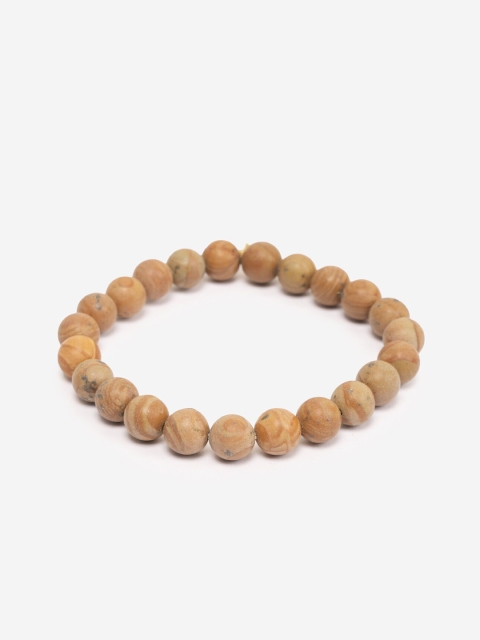 

BuckleUp Unisex Brown Bodi Bead Elasticated Bracelet