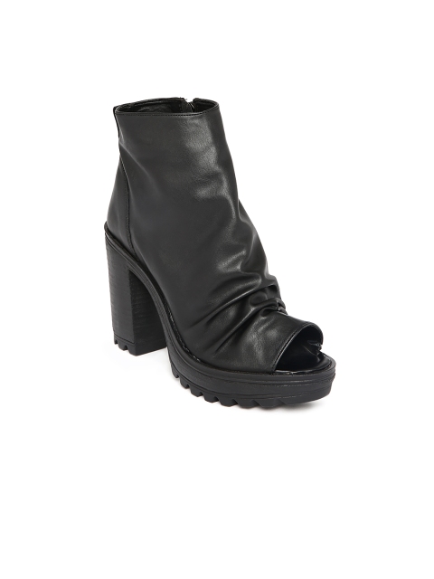 

Knotty Derby Women Black Heeled Boots, Beige