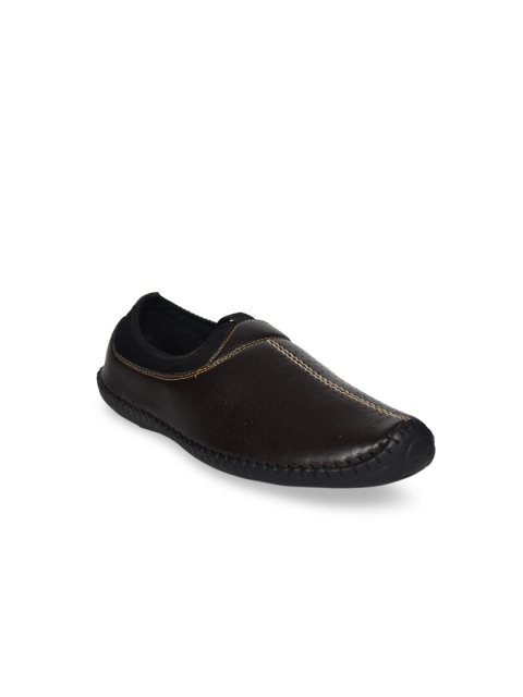 

Ajanta Men Brown Woven Design Espadrilles