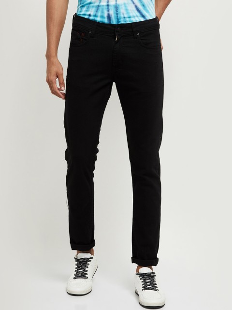 

max Men Black Jeans