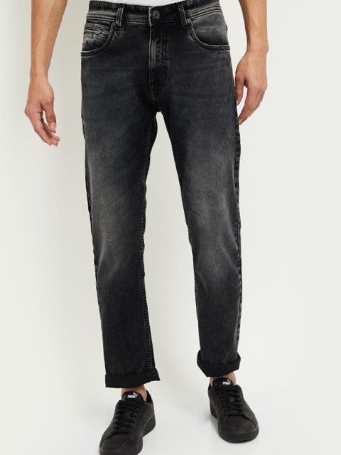 

max Men Charcoal Light Fade Jeans
