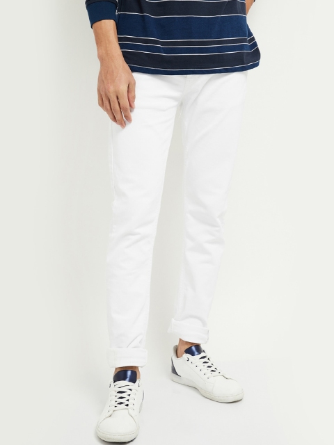 

max Men White Jeans