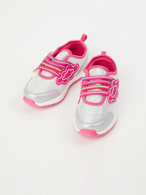 

Fame Forever by Lifestyle Girls Pink Colourblocked PU Sneakers