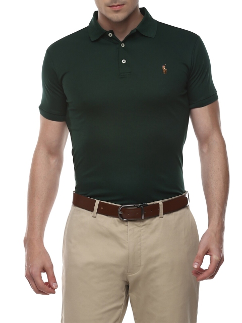 

Polo Ralph Lauren Men Green Polo Collar T-shirt