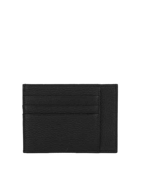 

Daniel Klein Men Black Textured Leather Card Holder