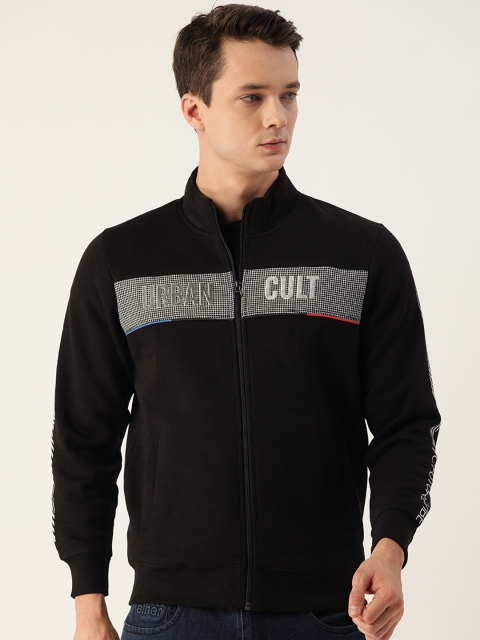 

Monte Carlo Men Black Printed Detail Sweatshirt