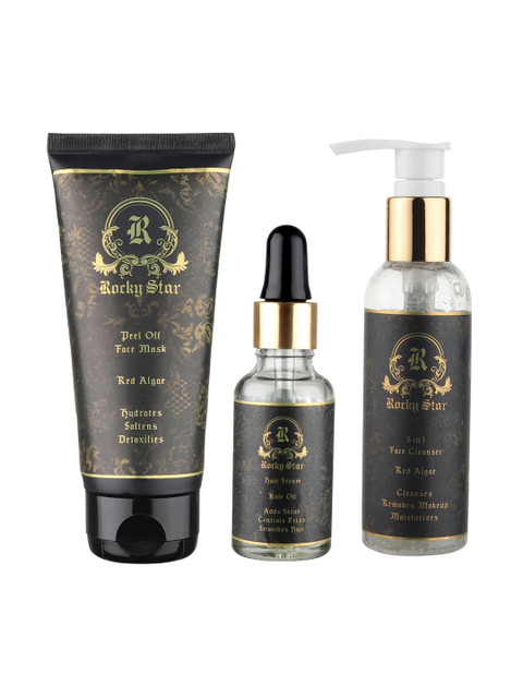 

Rocky Star Set of 3 Intense Beauty Care, Black