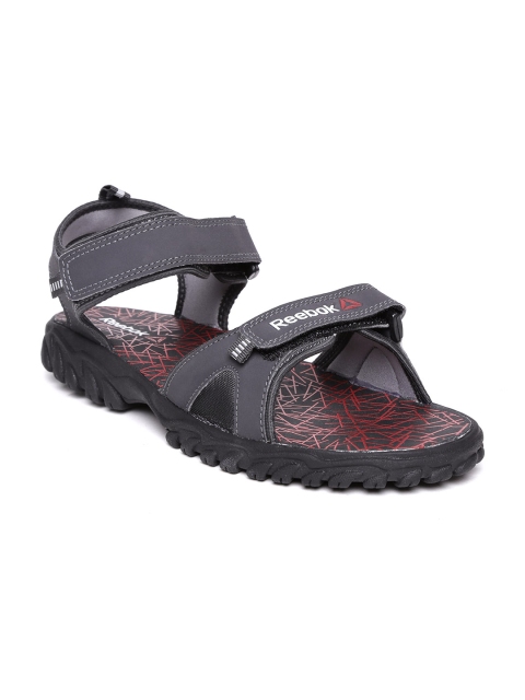 Reebok Men Charcoal Grey Aztrix Sports Sandals available at myntra for Rs.1399
