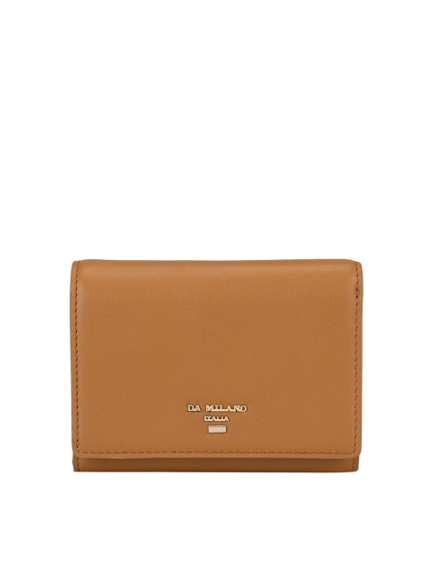 

Da Milano Women Brown Solid Leather Envelope