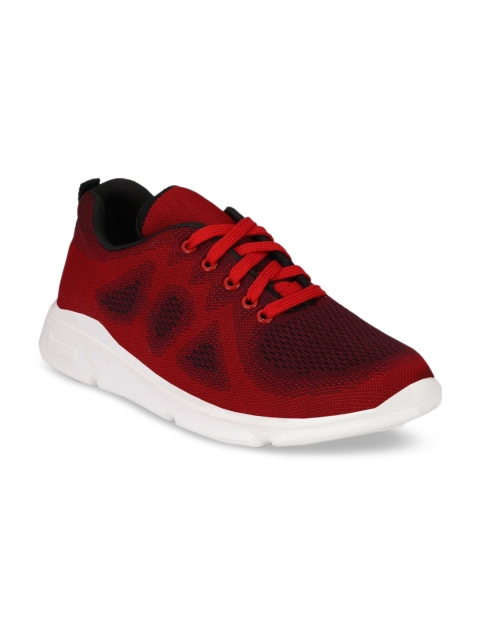 

Ferraiolo Men Red Flexible Sneakers