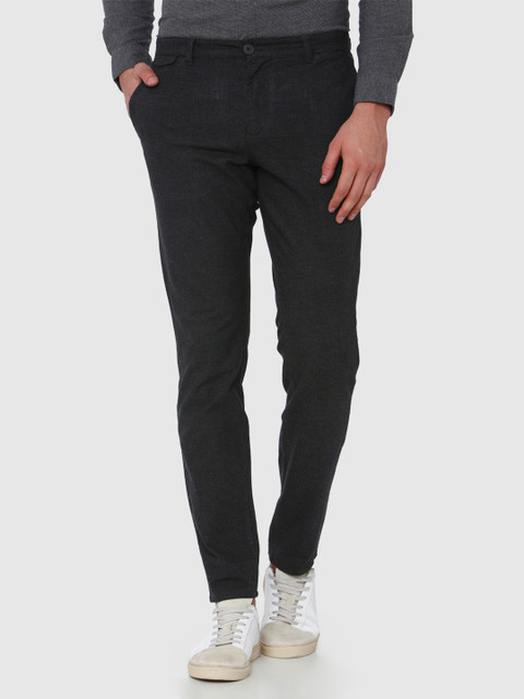 

SELECTED Men Black Slim Fit Trousers