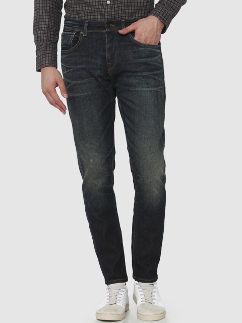 

SELECTED Men Blue Tapered Toby Fit Light Fade Stretchable Jeans