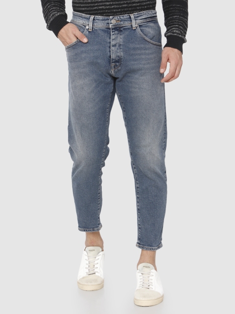 

SELECTED Men Blue Regular Fit Light Fade Stretchable Jeans