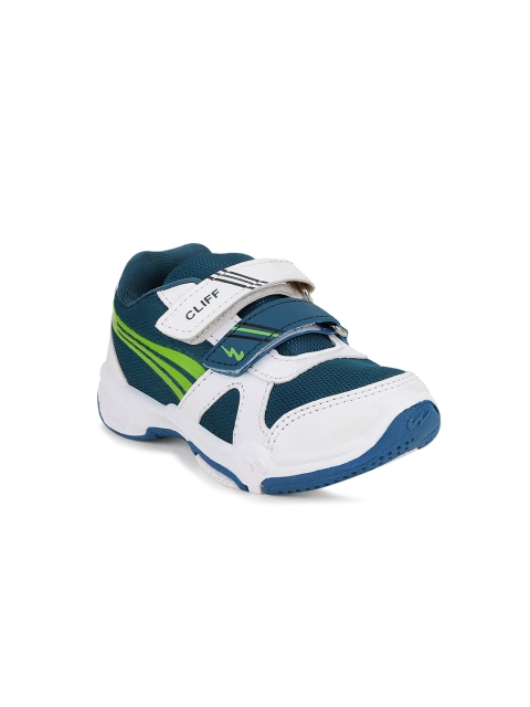 

Campus Unisex Kids White Mesh Running Non-Marking Shoes