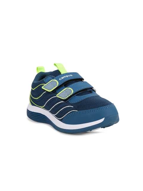 

Campus Kids Turquoise Blue & Green Mesh Running Non-Marking Shoes