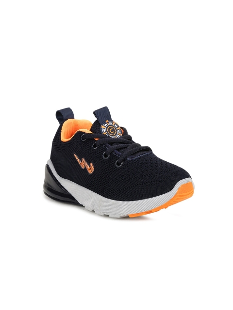 

Campus Unisex Kids Navy Blue Mesh Running Non-Marking Shoes