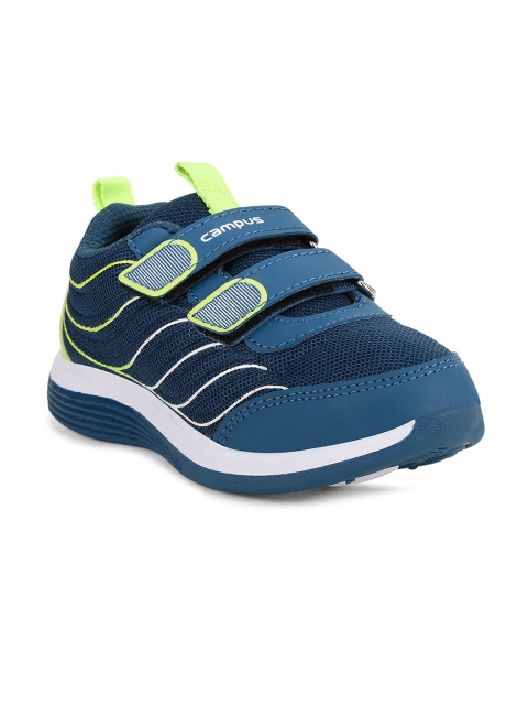 

Campus Unisex Kids Blue Mesh Running Non-Marking Shoes