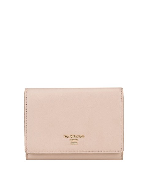 

Da Milano Women Pink Solid Leather Two Fold Wallet