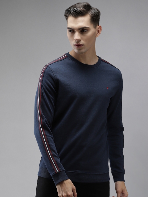 

Van Heusen Sport Men Navy Blue Sweatshirt