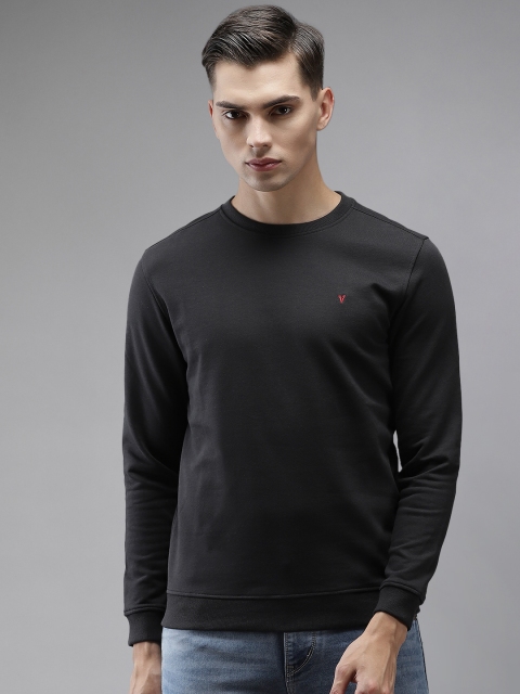 

Van Heusen Sport Men Black Sweatshirt