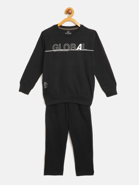 

Sweet Dreams Boys Black & White Typography Print Pyjama Set